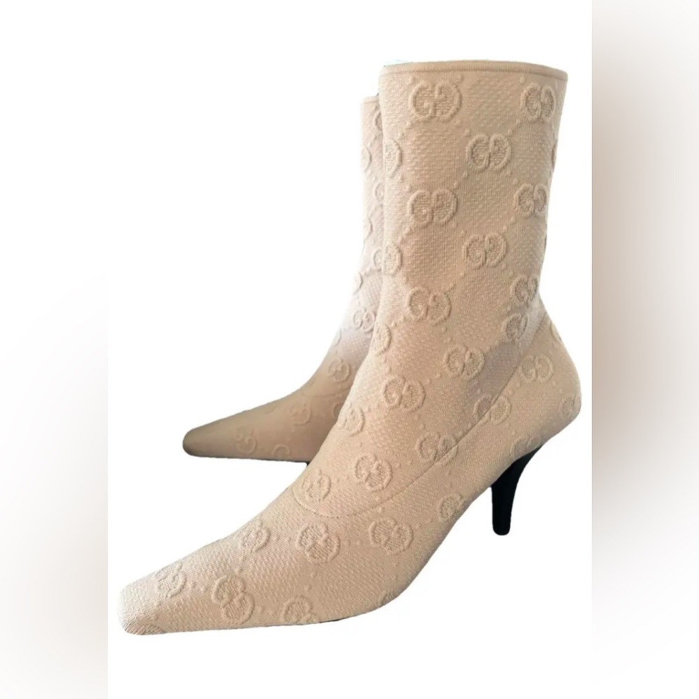 NEW Gucci Knit Ankle Boots